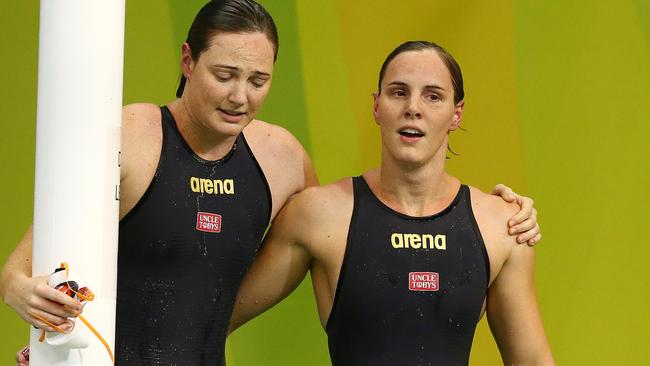 Racing to Rio: Cate, Bronte Campbell in team, wrestling, swimming ...