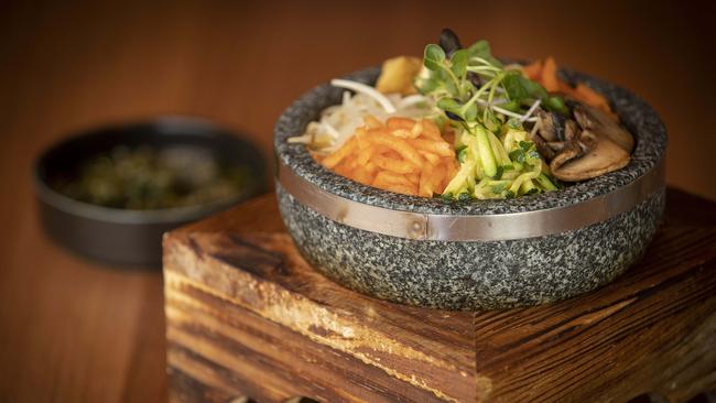 Lazy Brunch, North Hobart. Vegan Bibimbap. Picture: Chris Kidd