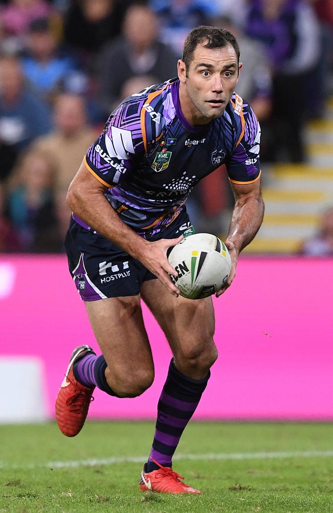 Cameron Smith was the game’s best player in 2017, but it took a huge toll on him. Picture: AAP Image/Dave Hunt