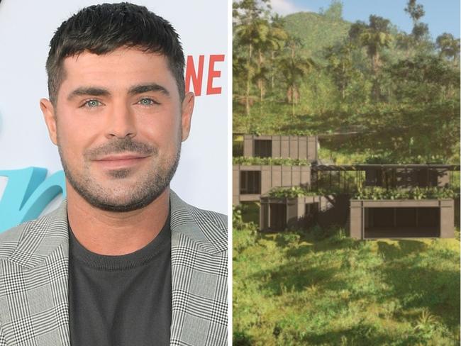 Insane plans for Zac Efron’s Aussie home.