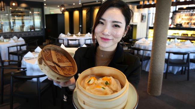 Hidden Jade yum cha restaurant underneath The Point. Picture: Rebecca Michael