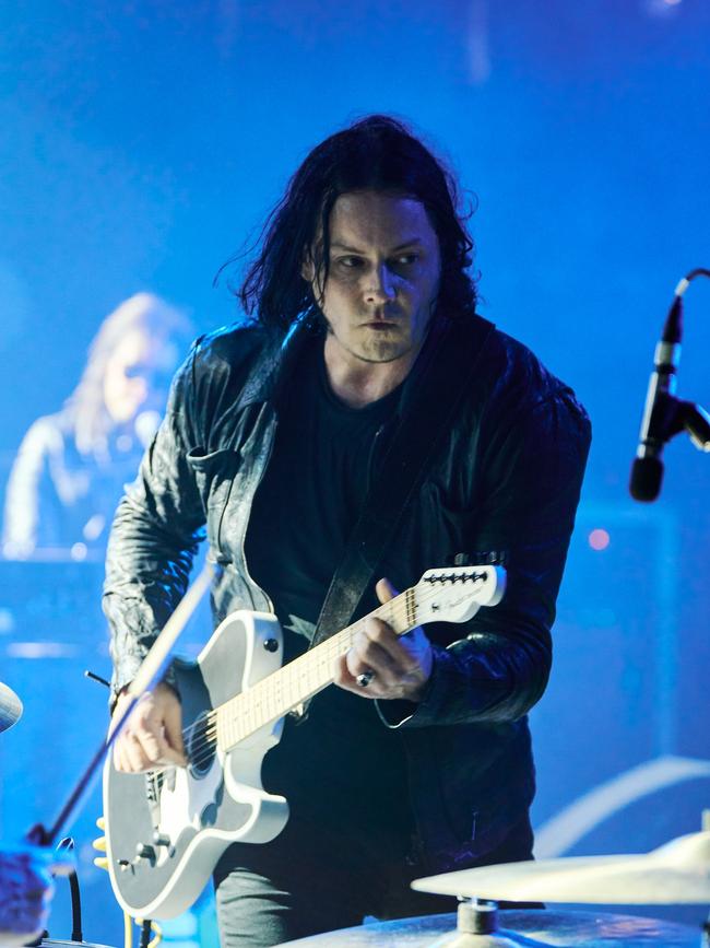 Jack White in Brisbane. Picture: David James Swanson