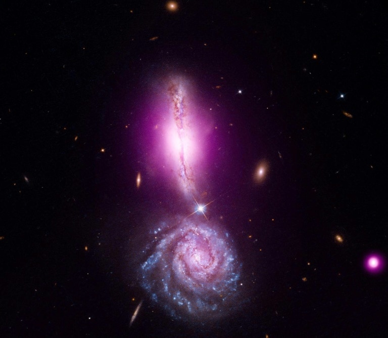 Milky Way may not be destroyed in galactic smash-up after all