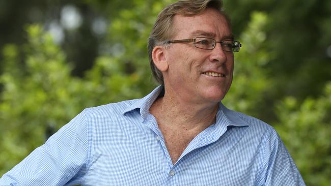 Peter Young, who is contesting for Division 5, during a photo shoot in Nerang, Gold Coast. Picture: Regi Varghese