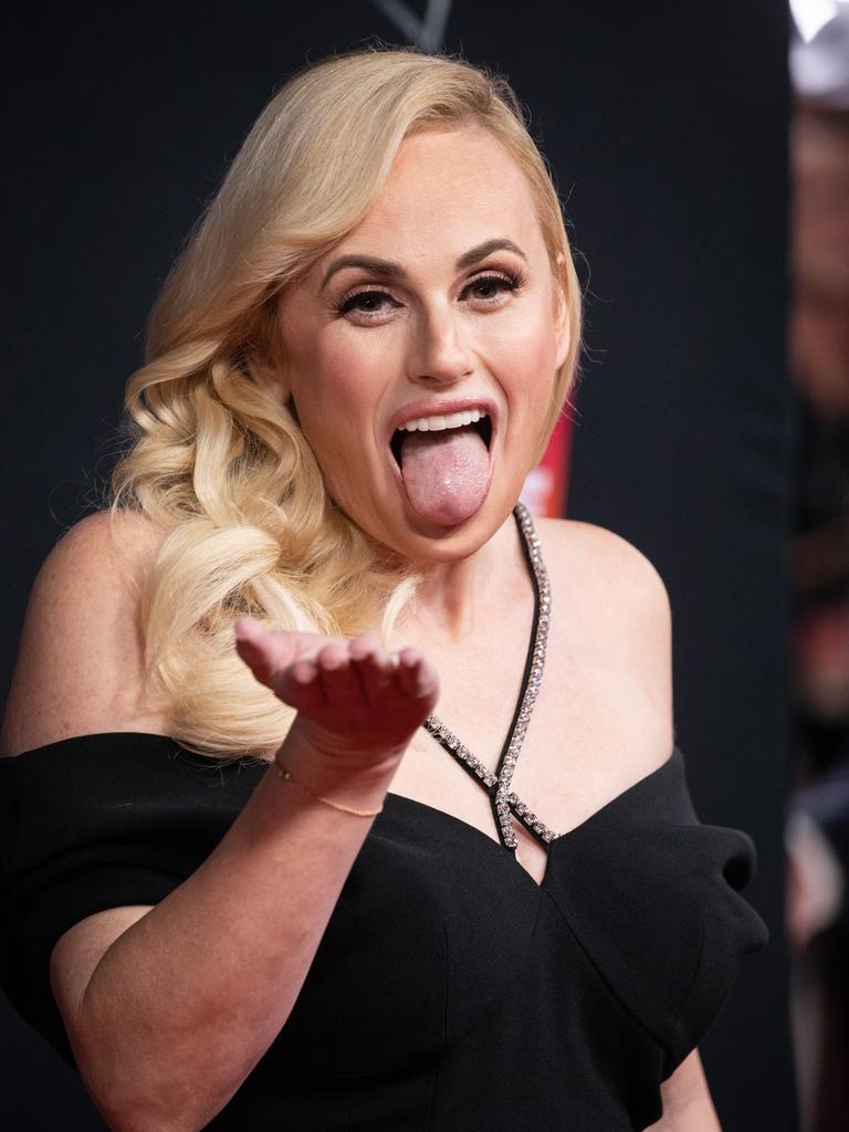 Rebel Wilson showed her cheeky side at the Hordern Pavilion in Sydney. Picture: NCA NewsWire / Christian Gilles