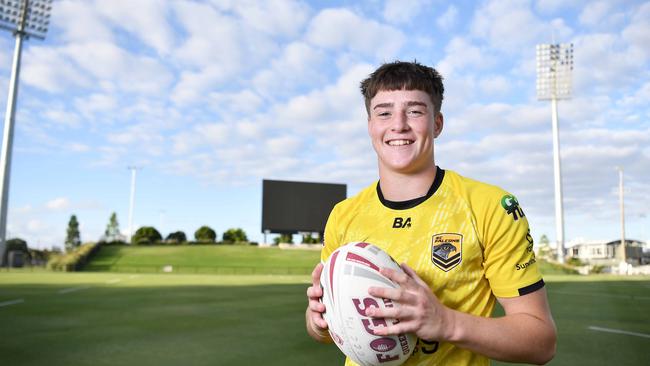 Sunshine Coast Falcons Cyril Connell Cup player Jackson Koina. Picture: Patrick Woods.