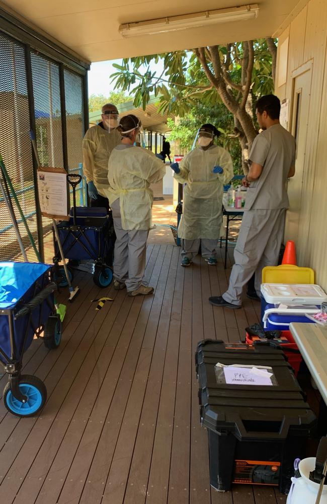 Rapid Assessment crews are in Robinson River providing assistance. Picture: NT Government