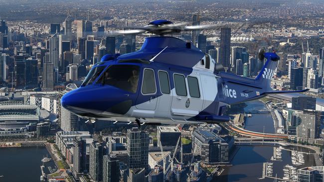 Choppers from the Victoria Police air wing are regularly patrolling the skies using thermal imaging equipment to search for the crops. Picture: File Image