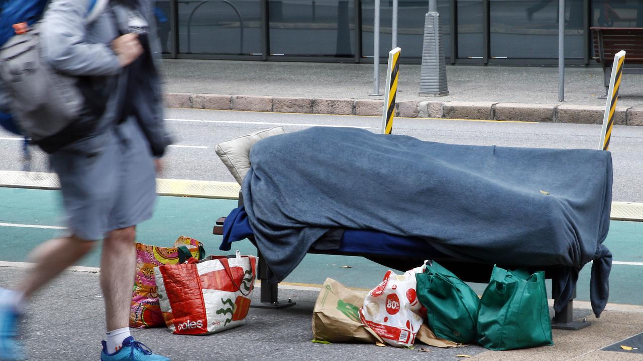 Community groups say many are at risk of homelessness because of the cost-of-living crisis. Picture: NCA NewsWire/Tertius Pickard