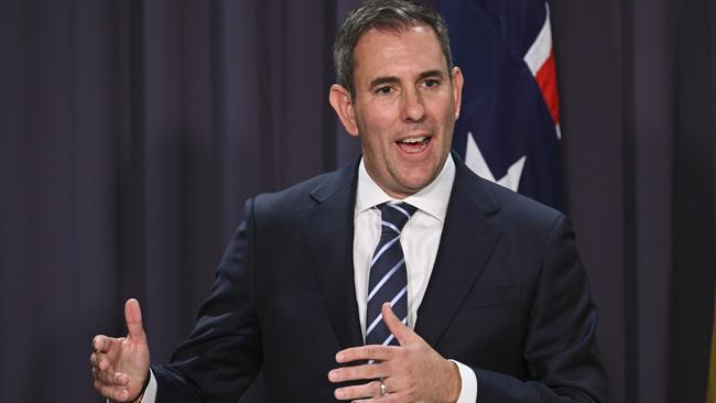 Treasurer Jim Chalmers has overhauled merger rules. Picture: NewsWire / Martin Ollman