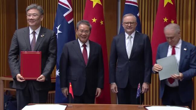 Australia's Albanese, China's Li hold 'candid' talks