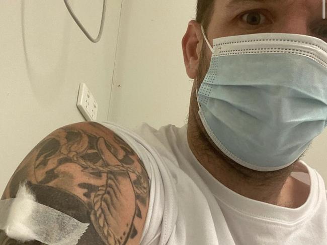 Dane Swan’s powerful message to anti-vaxxers
