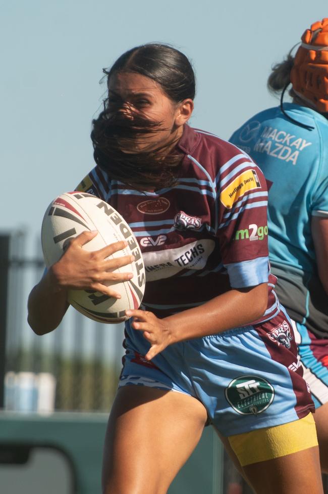 Mackay Cutters vs Central Queensland Capras Harvey Norman U19's Saturday 8 March 2025 Picture:Michaela Harlow