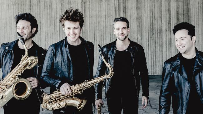 Signum Saxophone Quartet. Picture: Deutsche Grammophon, supplied