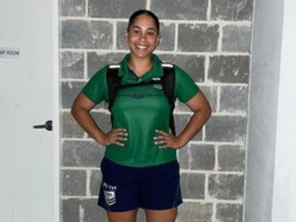 Claudia Brown of the Samoa U18s at the Harmony Cup. Picture: Contributed