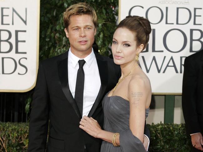 Brad Pitt, and actress Angelina Jolie are getting divorced. Picture: AP