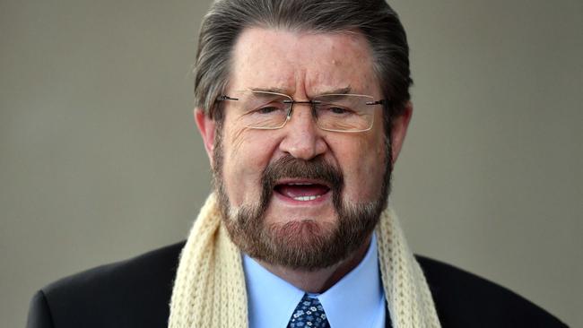 Senator Derryn Hinch says he will look to clarify his citizenship status. Picture: AAP