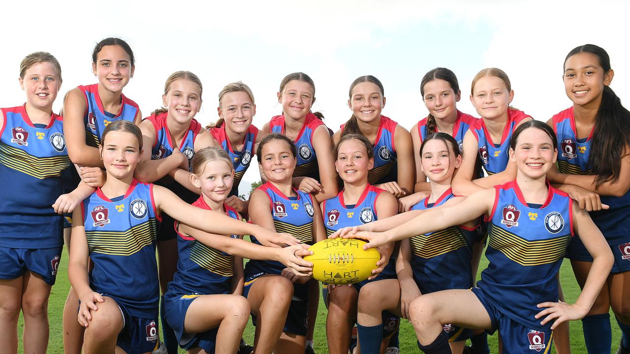 Meet the Ryan College girls flying the flag for NQ at AFLQ Schools Cup