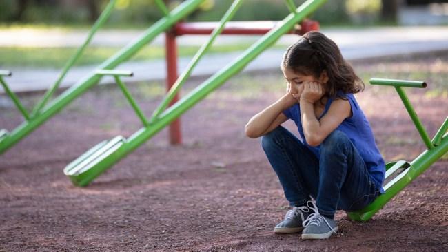 The little girl wouldn't even speak to her dad. Photo: iStock