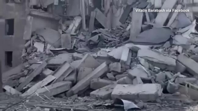 Video reportedly shows destruction of Ukraine’s Avdiivka