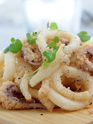 Fried calamari at Star of Greece.