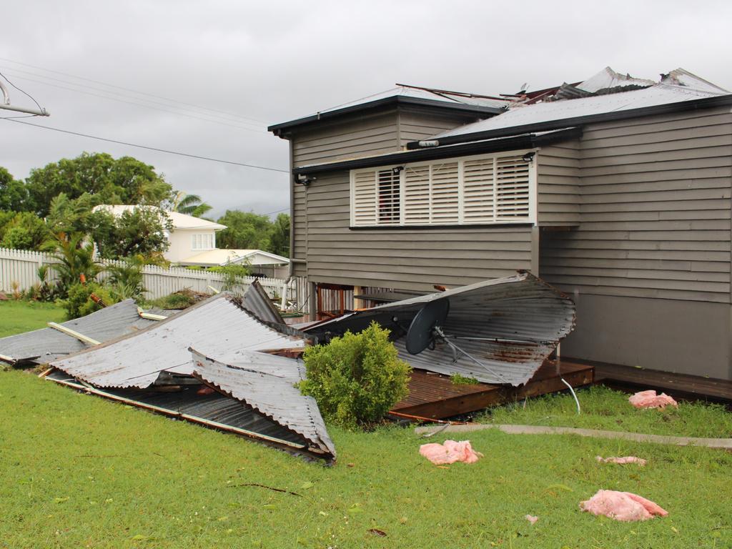 This house was destroyed after Severe Tropical Cyclone Marcia in 2015. Picture: Contributed