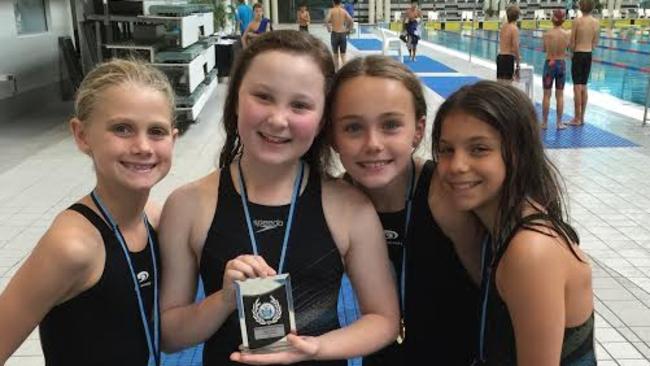 The Ascham Junior Girls have won the State relay event for two years running now, and broke the State record.