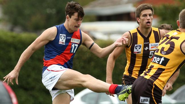 Lochie Dickson in action for Coburg. Picture: Hamish Blair