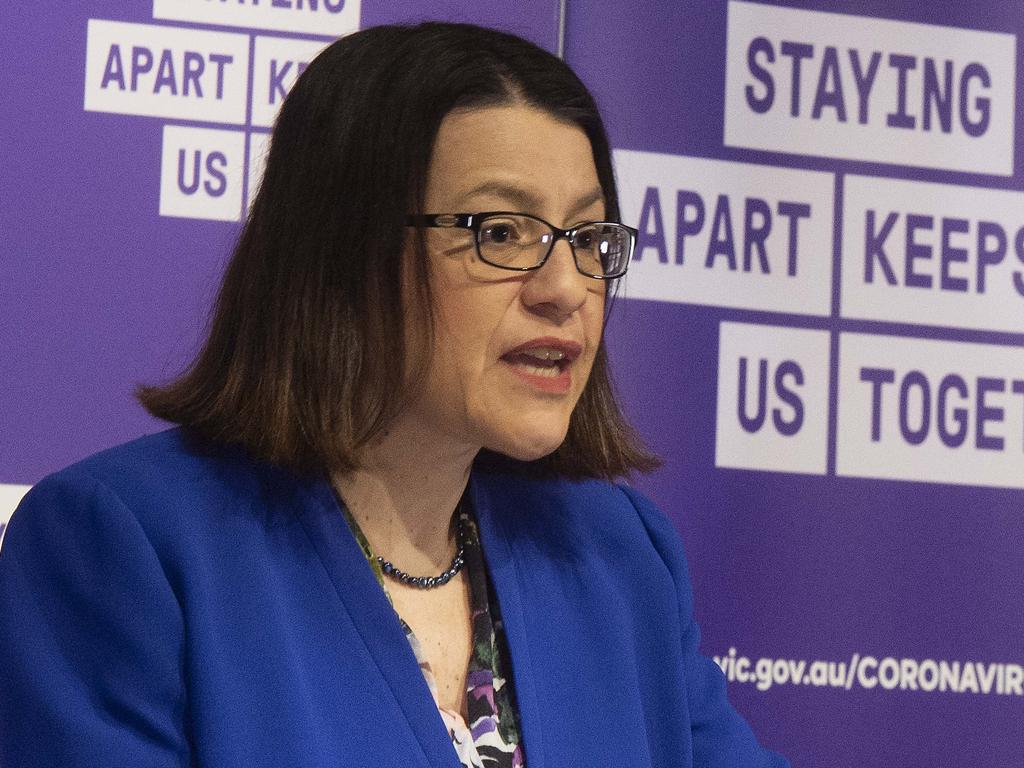 Victoria’s Health Minister Jenny Mikakos confirmed more than 10,000 people had refused COVID-19 testing. Picture: Rob Leeson/NCA NewsWire