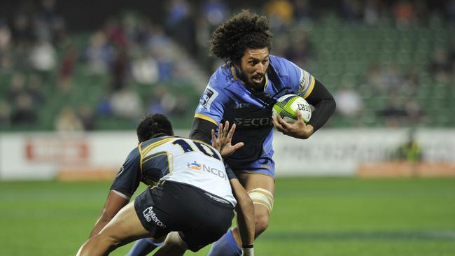 Sam Wykes playing for Western Force in his heyday.