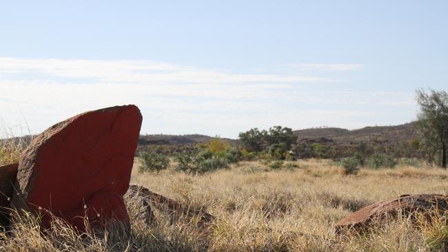 Perte Therre from Larapinta Drive, west of Alice Springs. Picture: Gera Kazakov