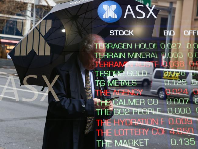 SYDNEY, AUSTRALIA : NewsWire Photos- AUGUST 14 2024 ; A general view of the digital boards at the Australian Stock Exchange in Sydney CBD. Picture: NewsWire / Gaye Gerard