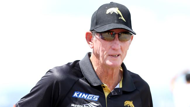 Wayne Bennett has withdrawn from his role with Tonga. Picture: Steve Pohlner