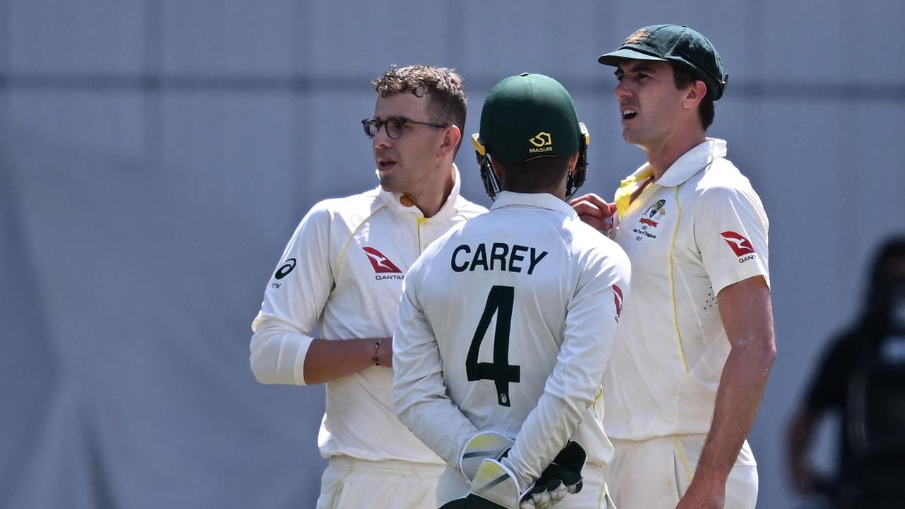 Over rates have never been slower in Test cricket. (Photo by Paul ELLIS / AFP)