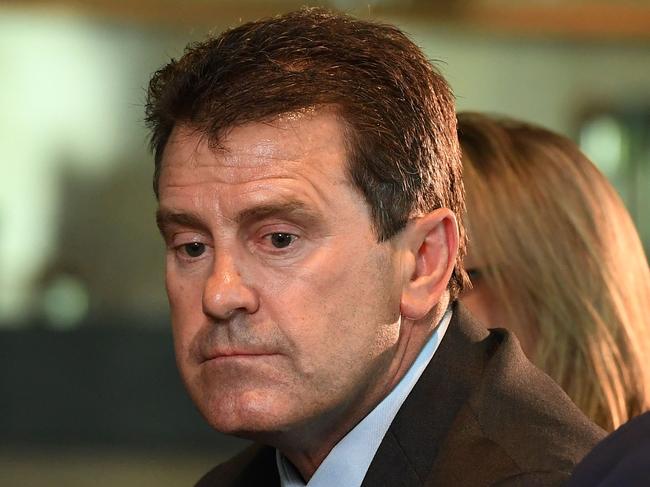 Former captain Mark Taylor, a Cricket Australia director in 2018. Picture: AFP