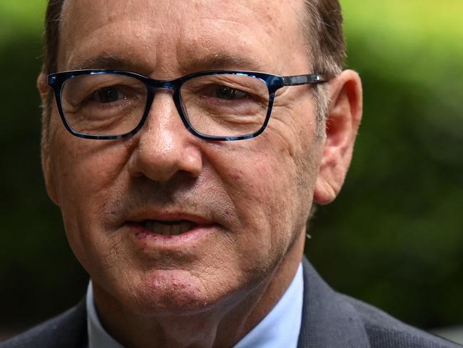 Oscar-winning Hollywood actor Kevin Spacey is standing trial for a dozen sexual offences which allegedly occurred more than a decade ago. Picture: AFP.