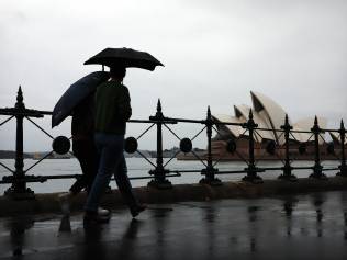SUNDAY TELEGRAPH. MAY 11, 2024.

Pictured is wet weather in Sydney today. Picture: Tim Hunter.