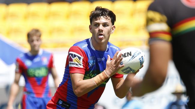 ChaseButlerHAROLD MATTS Picture: Warren Gannon Photography. NSWRL Junior Reps 2025 Round 3. Harold Matthews Cup - Penrith Panthers vs Newcastle Knights at Windsor Sports Complex, 15 February 2025
