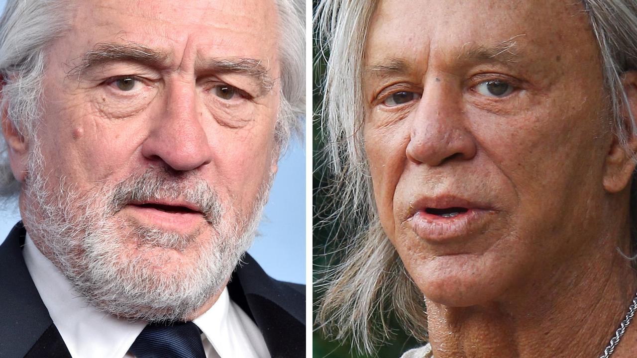 Mickey Rourke blasts Robert De Niro in fiery Instagram post | news.com ...