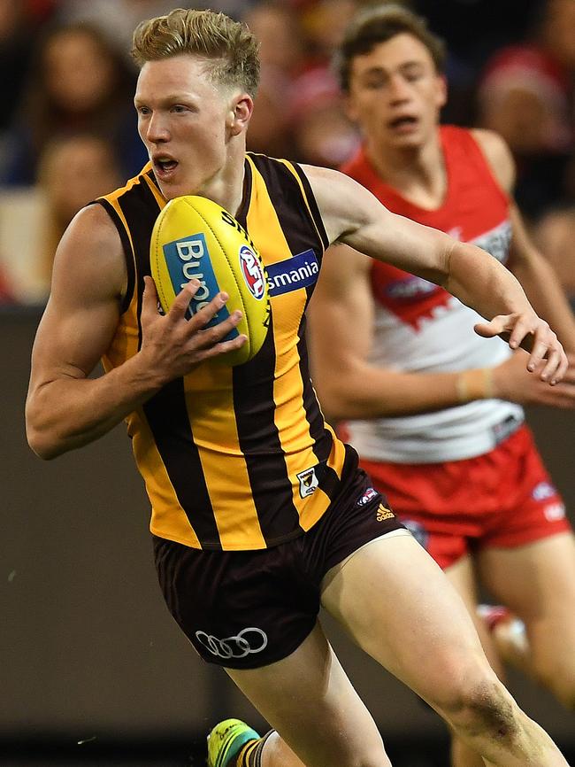 Hawthorn swingman James Sicily moves into the No.6.