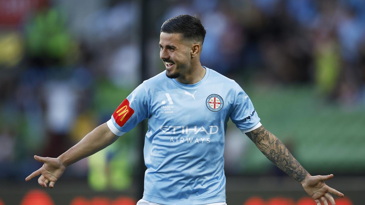 Marco Tilio is set to leave Melbourne City for Celtic. Picture: Daniel Pockett/Getty Images