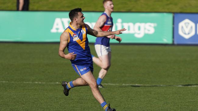 Southern league Div 1 Football Qualifying Final: Cranbourne v St Paul's McKinnon. Jake Carosella - Cranbourne Eagles.  Picture: Valeriu Campan