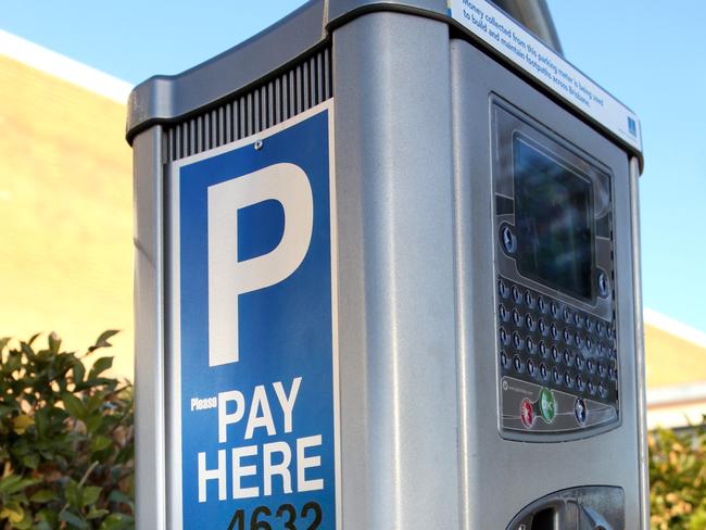 Generic photo of parking meter Bowen Hills.