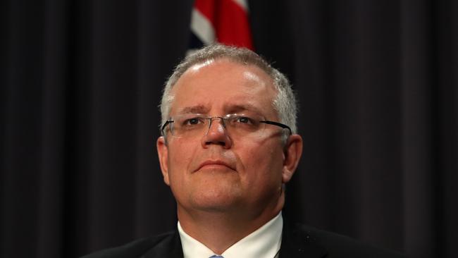 Morrison said the cost of Dutton’s proposal would be $7.5 billion. Picture: Kym Smith