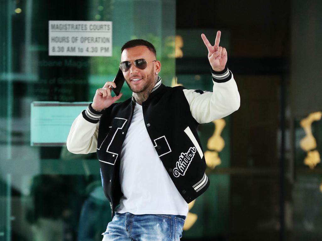 George Bejat leaving Brisbane Magistrate Court. Photographer: Liam Kidston.