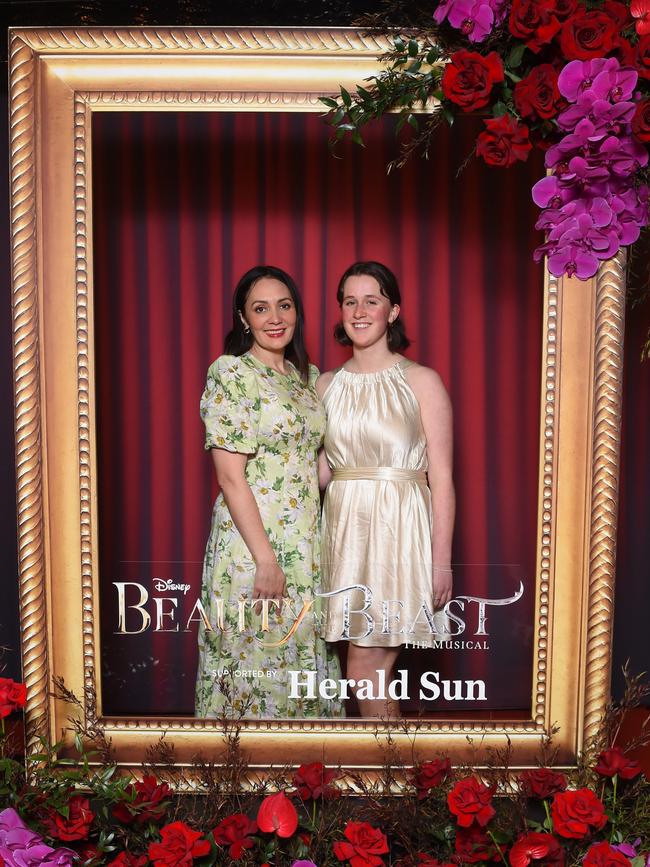 Opening night: Beauty and The Beast at Her Majestys Theatre, Melbourne. Picture: Josie Hayden