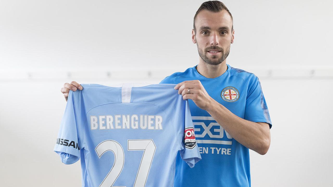 New Melbourne City signing Florin Berenguer.
