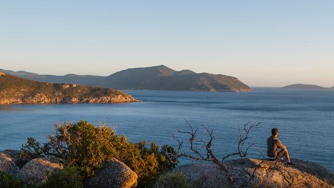 OCean view from Wilsons Promontory.