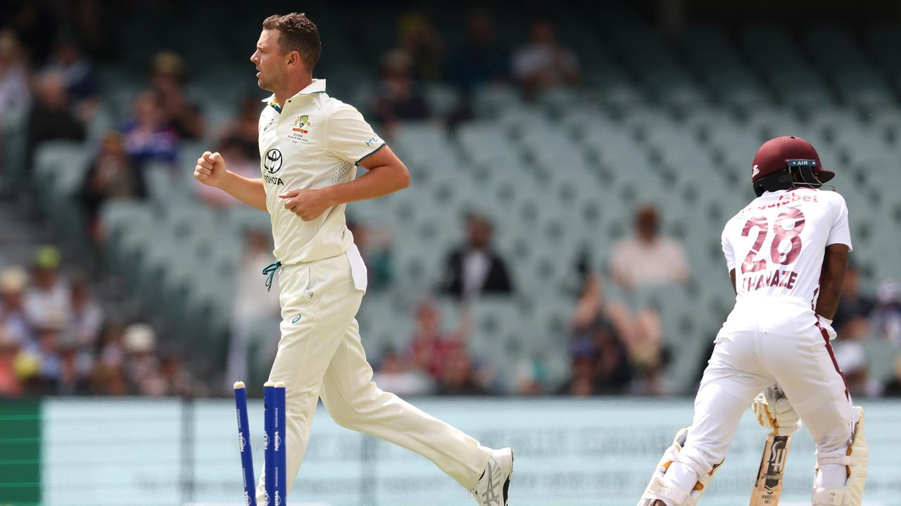 Josh Hazlewood of Australia. Photo by Paul Kane/Getty Images