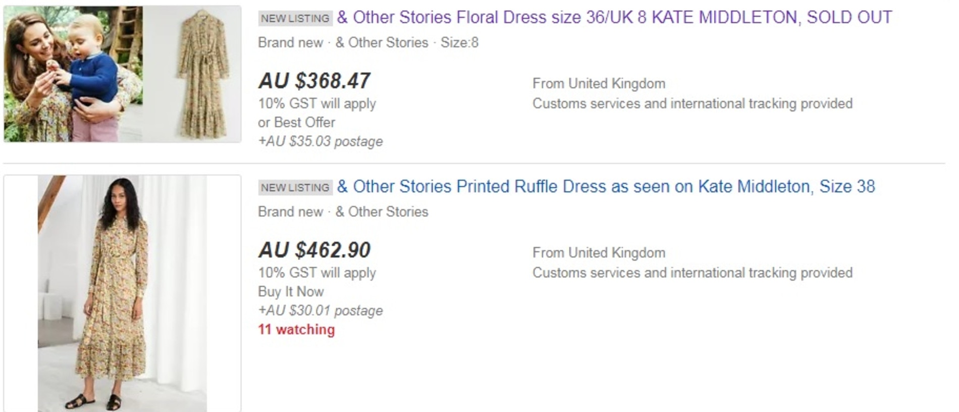 Kate middleton outlet other stories dress